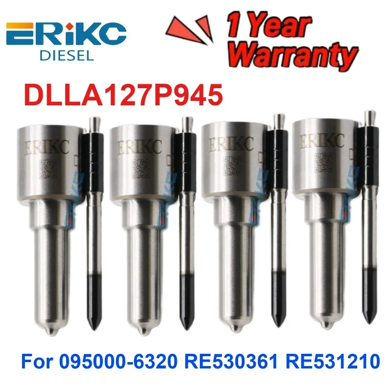 

Топливная форсунка двигателя DLLA127P945, форсунка DLLA 127 P 945, распылитель двигателя DLLA 127P 945 для 095000-6320 RE530361 RE531210