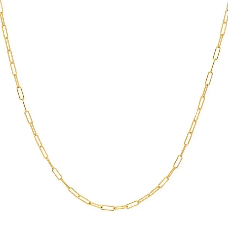 2025 جديد بسيط 925 فضة مربع ربط سلسلة القلائد للنساء كلاسيكي خاتم هدايا مجوهرات أنيقة #2