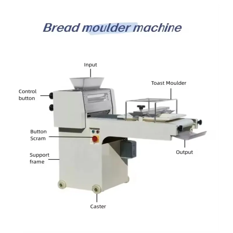 

Commercial Electric Baking Equipment Bread Toast Moulder Automatic Toast Making Machine