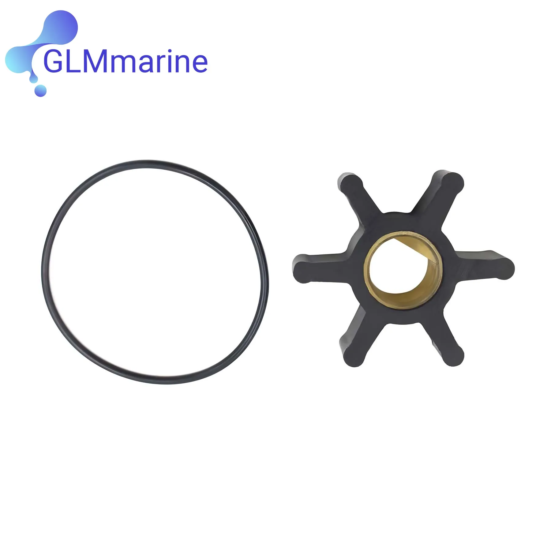 Flexible Water Pump Impeller Kit For Sherwood 8000K Inboard Kohler 359978 Sierra 23-3314 JMP 7013-01 YANMAR 3GM30F DJ09-107-0601