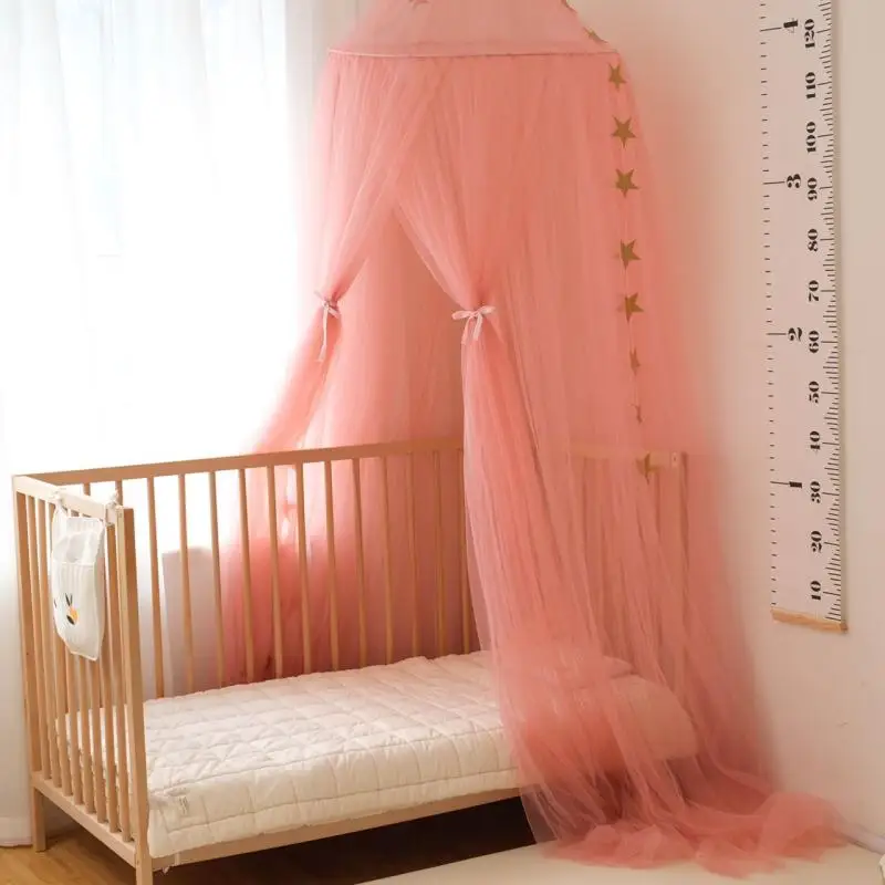 Children\'s Tent Kindergarten Decoration No Installation Girl Feeling Bed Curtain Mesh Atmosphere Baby Mosquito Net