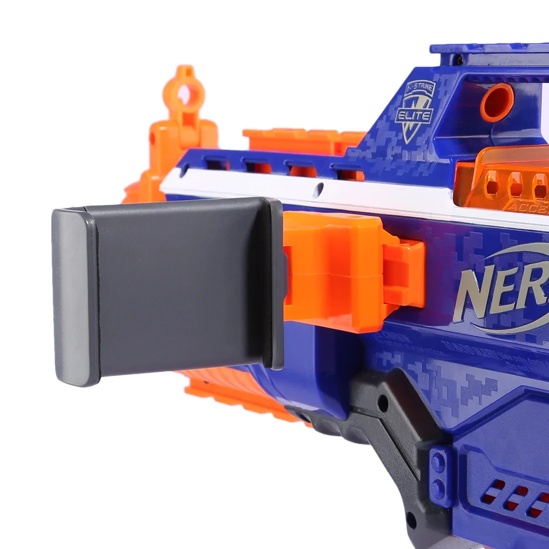 Nerfライトシリーズ用タクティカルフォンホルダー、変更部品、グレー