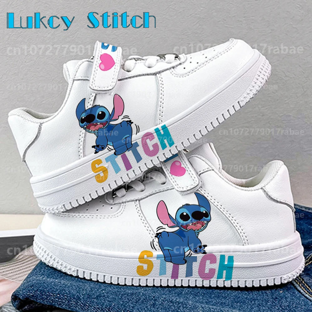 Stitch shoes for children Student Casual Kid child stitch 8 e 9 anni stitch girls boys shoes Sneakers Fashion Sports Gift