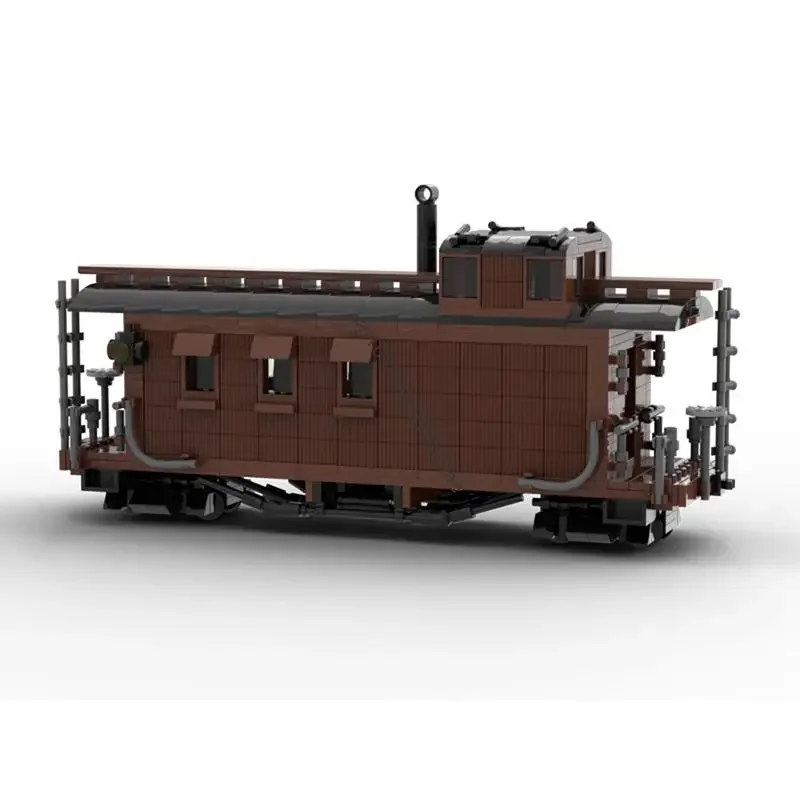 新しい 650 個シティテクニカル列車線路鉄道 Moc 狭軌キャブースモデルカスタムパズルクリエイティブアイデア KidToy 誕生日ギフト