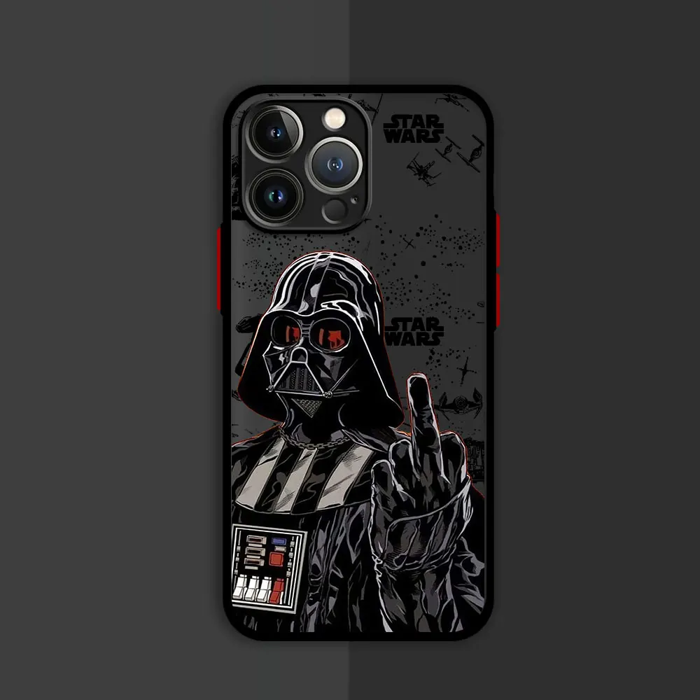 Cover Soft Phone Case for Apple iPhone 15 16 Pro XS X 12 Mini 14 16 Pro Max 11 Pro 13 16 Plus XR Back Stars Wars Cool Hero