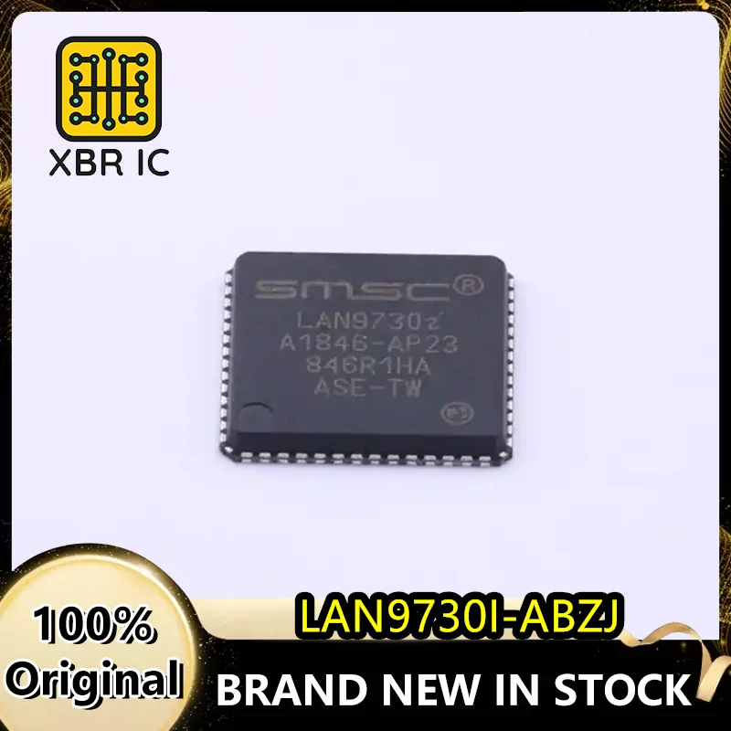 (3/30 pieces) LAN9730I-ABZJ silkscreened LAN9730I QFN-56 USB interface controller electronics brand new and original fast shippi