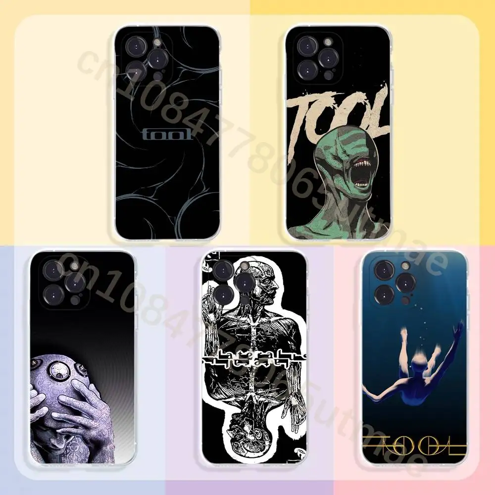 T-Tool Band Phone Cases For iPhone17,16,15,14,13,12,11,Pro,Max,Plus Luxury Camera Protection Plastic