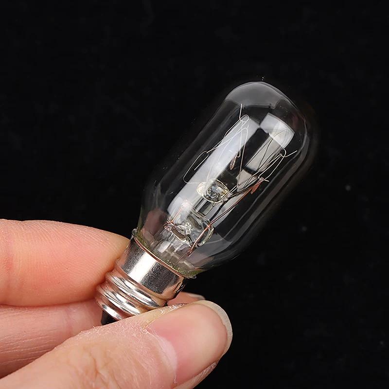 

1Pc T20 E12 120V 15W/25W Salt Lamp Globe Bulb Incandescent Bulbs Refrigerator Oven Light Bulbs Replacement Light Bulb