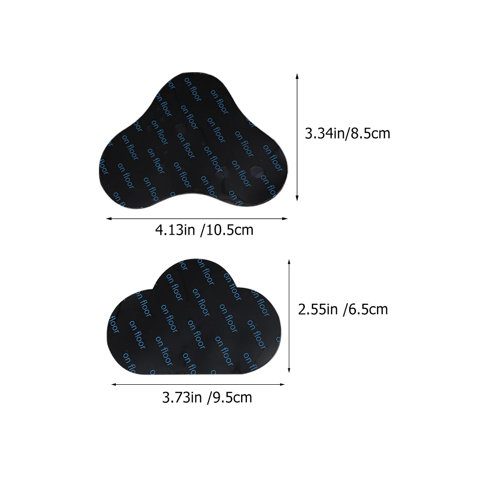 8Pcs Anti-Slip Rug Tape Premium Carpet Gripper for Hardwood Tile Laminate Floors Non-Slip Rug Pad Sticker for Kitchen Bathroom