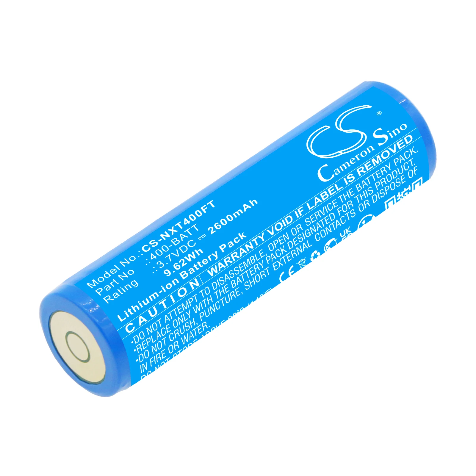 CS Replacement Battery For Nightstick TAC-400, TAC-500, TAC-550 400-BATT 2600mAh / 9.62Wh GPS, Navigator