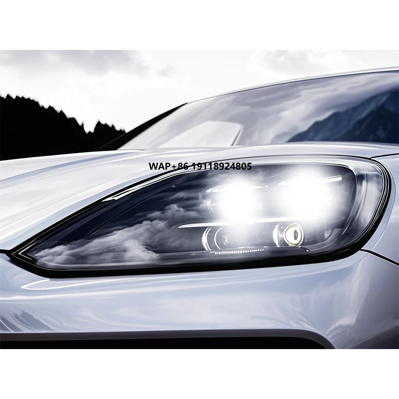 

For 2011-2014 Cayenne Car Modification Upgrade Front Bumper Headlights High-quality LED Headlight