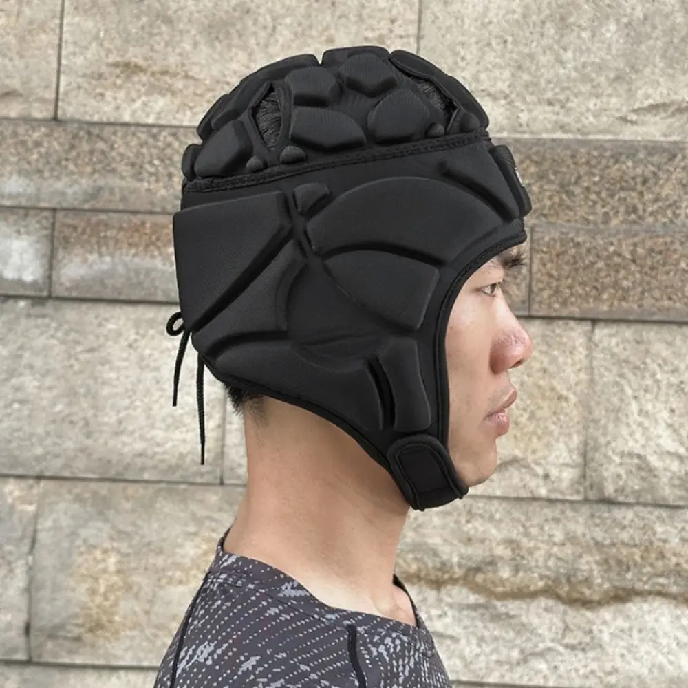 

EVA Sponge Padded Football Protect Helmet Breathable Anti-collision Goalkeeper Helmet Head Guard Protective Ski Head Protector