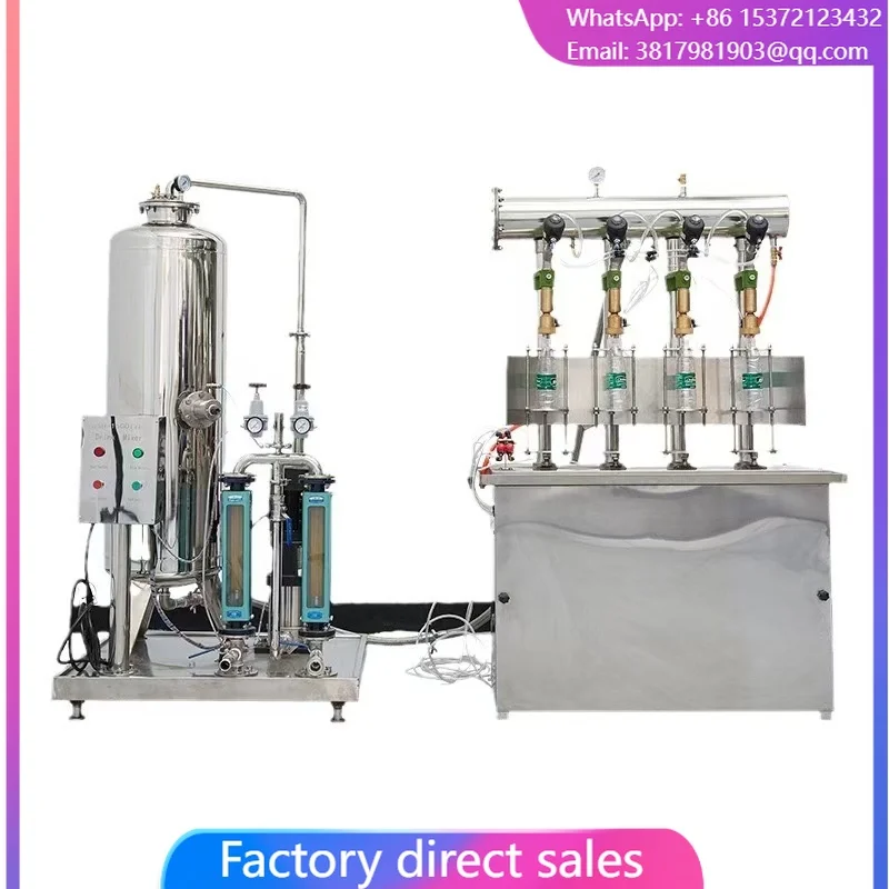Soda Cocktail Water Mixer Carbon Dioxide Automatic Soda Production Equipment