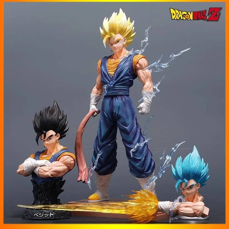 

Dragon Ball Vegetto Figure Replace Arms Vegetto Blue Super Saiyan 4 Action Figure Gk Statue Collection Model Toys Gifts