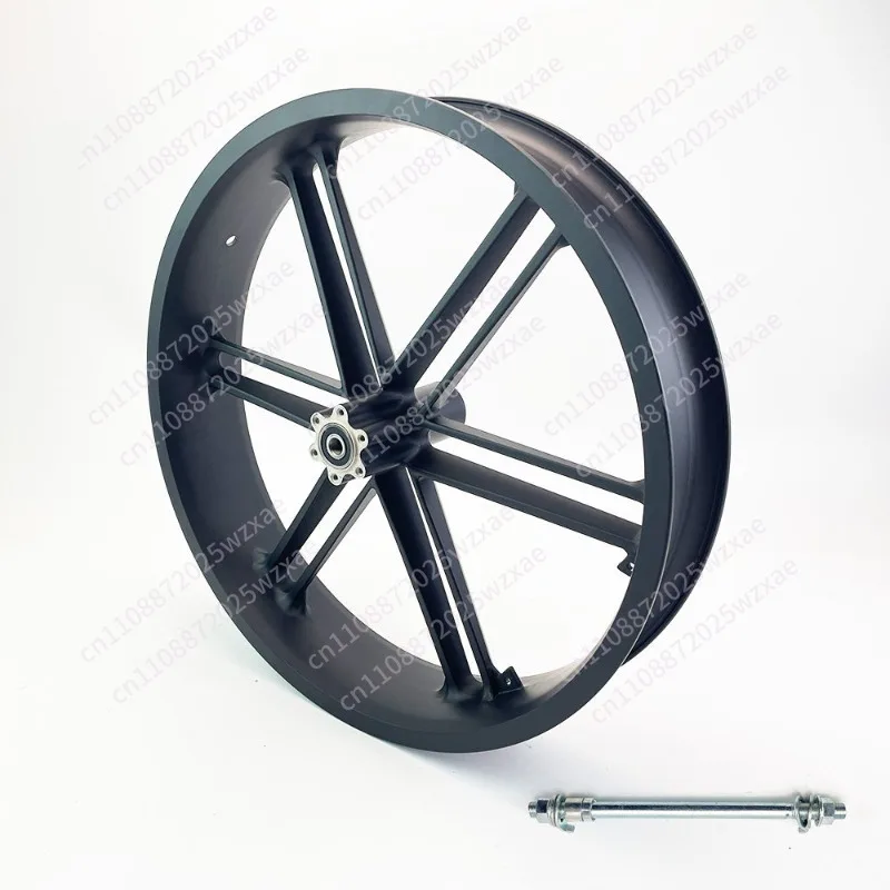 Car front wheel integrated front wheel set 20X4.0 wheel hub snowmobile front rim