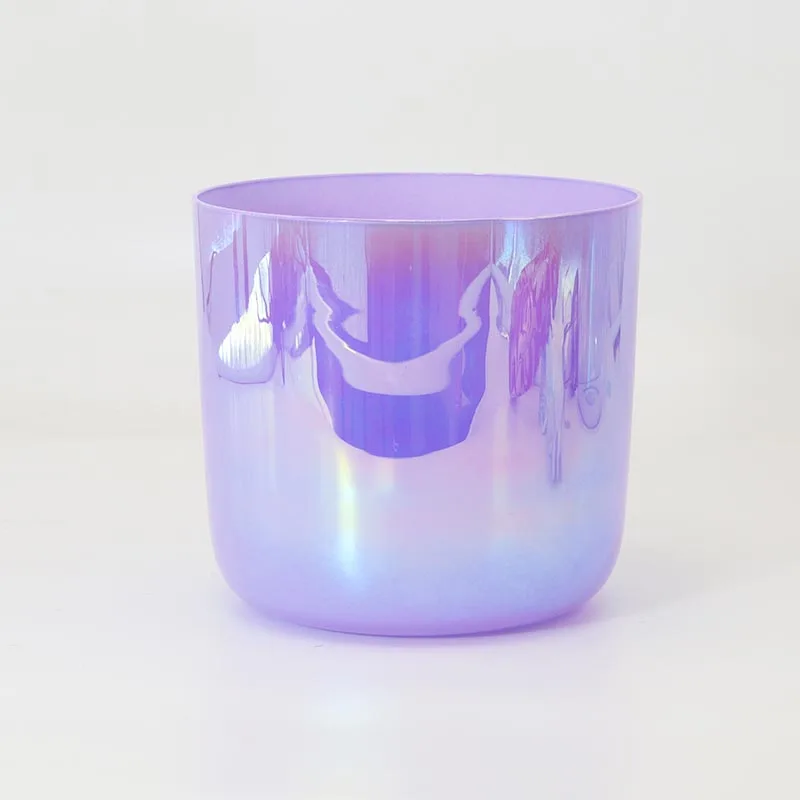 Alchemy Mauve Crystal Singing Bowl Sound Meditation Healing Singing Bowl Yoga Meditation