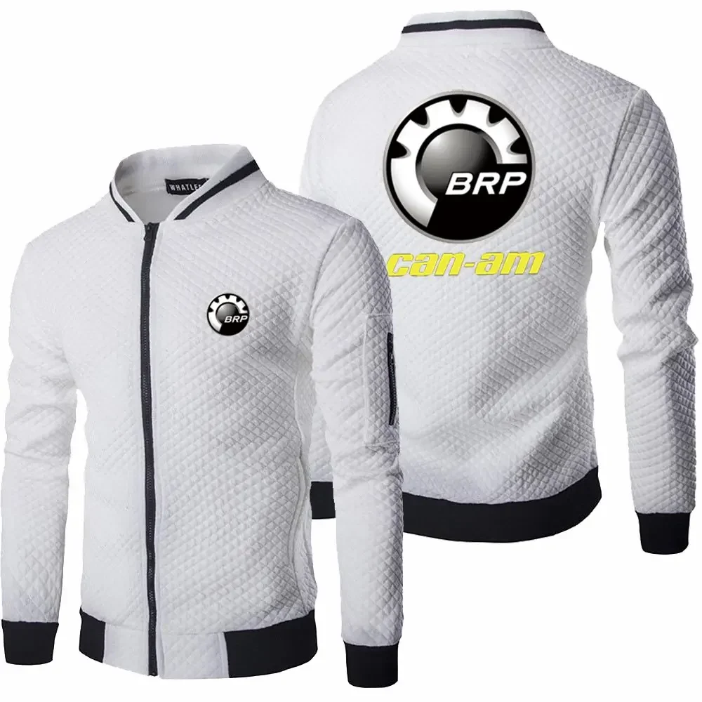 2023 New Mens Brp Can-am Jacket Spring Autumn Long Sleeve Fashion Sportswear Casual Zipper Hoody Male Sweatshirts