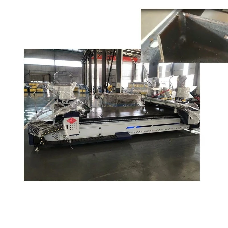Horizontal electric steel automatic welding machine, metal angle iron angle steel welding equipment
