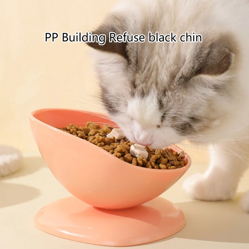 Elegant Cats Bowl Bowl Feeding Dish Anti-overturning Water Dispenser Drop Shipping