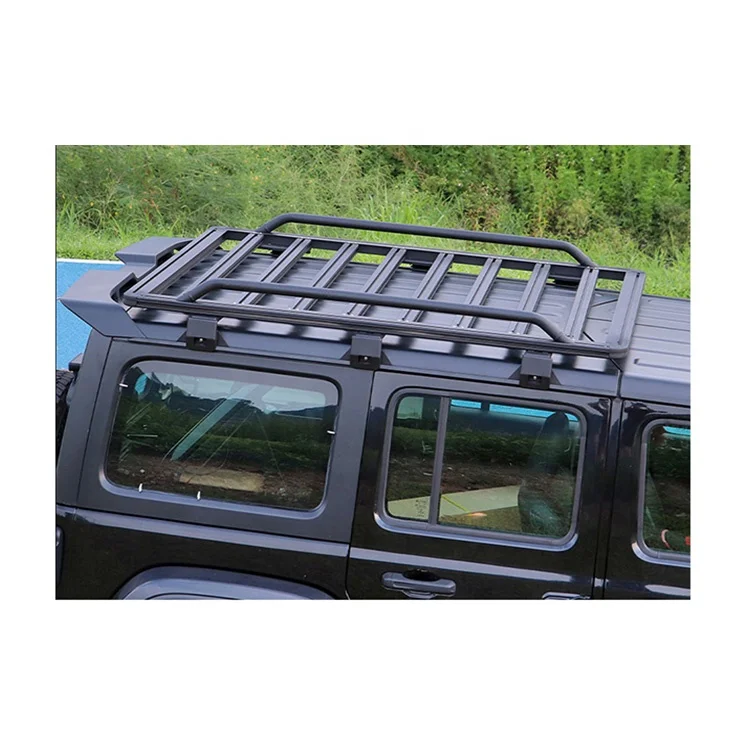 

Aluminum Cargo Carrier Roof Rack for Wrangler JK JL 4Door