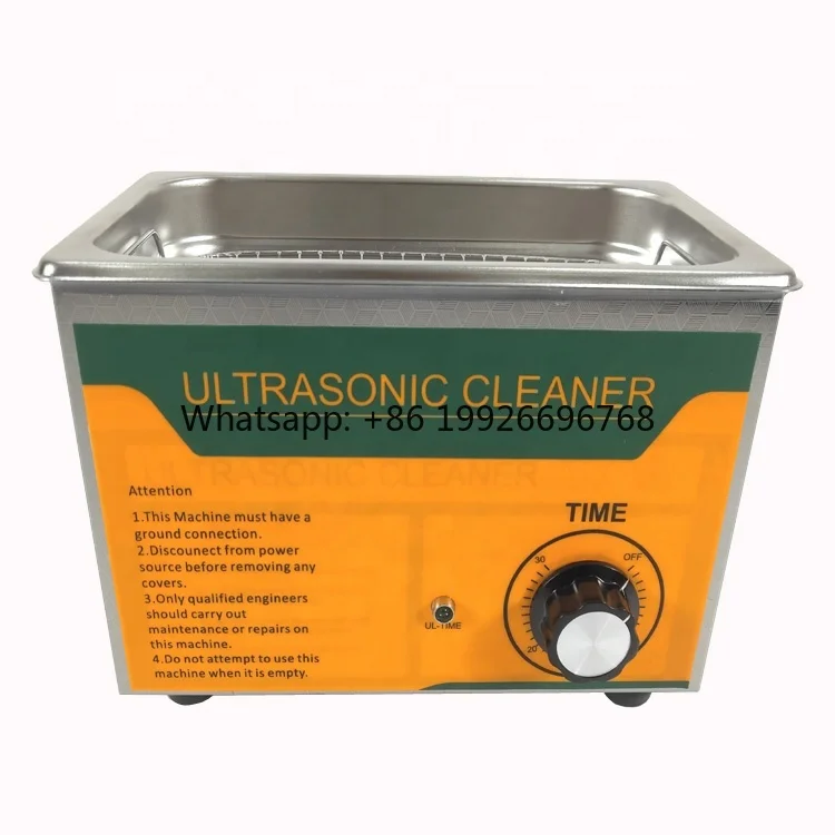 

Новый Промышленный Ультразвуковой Очиститель 3Л 40КГц 120Вт из Нержавеющей Стали 304SS с Таймером 1-30 Минут для Очистки Холодной Водой, Гарантия 1 Год