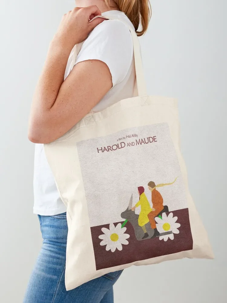 Harold and Maude Tote Bag Canvas shoulder bag hand bags shopping bag logo Handbags women