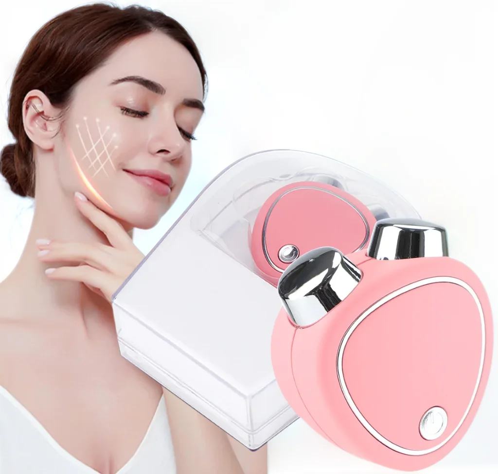 

EMS Microcurrent Facial Massager Face Lifting Machine Roller Charging Beauty Facial Anti Wrinkle Skin Tightening Rejuvenation