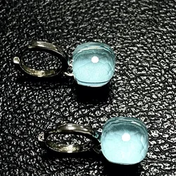 Classic Earrings For Women Synthetic Crystal Earrings Candy Colors Copper With Gold Plated Candy Earrings Fashion Jewelry