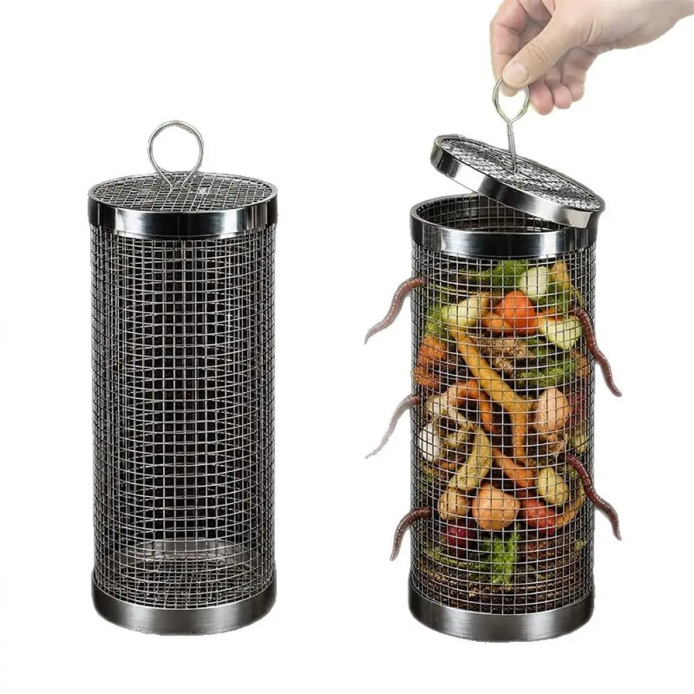 Premium Stainless Steel Garden Sieve Compost Mesh For Effective Soil Preparation And Vegetable Scrap Recycling Utility