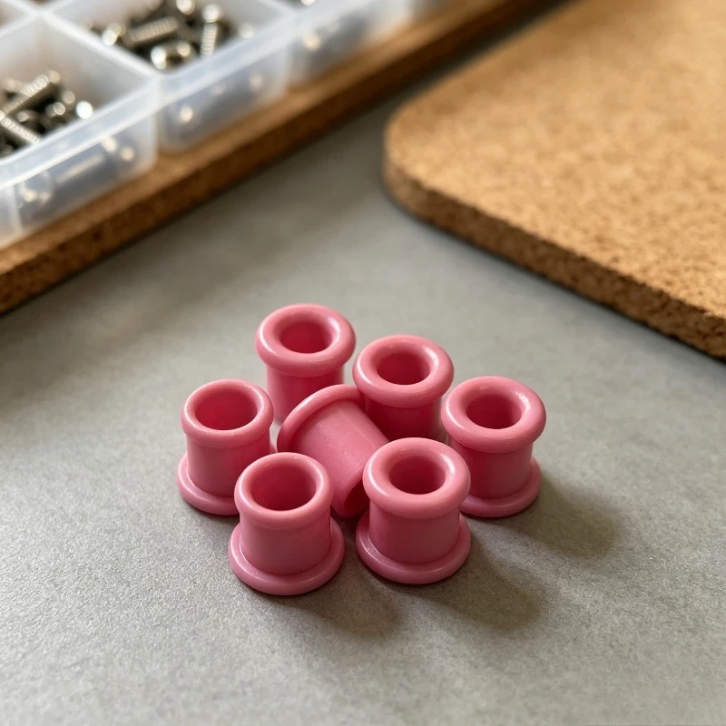 Textile Ceramic Eyelet Alumina Porcelain Ring Threader Guide 12x8x15mm Wear-Resistant Smooth