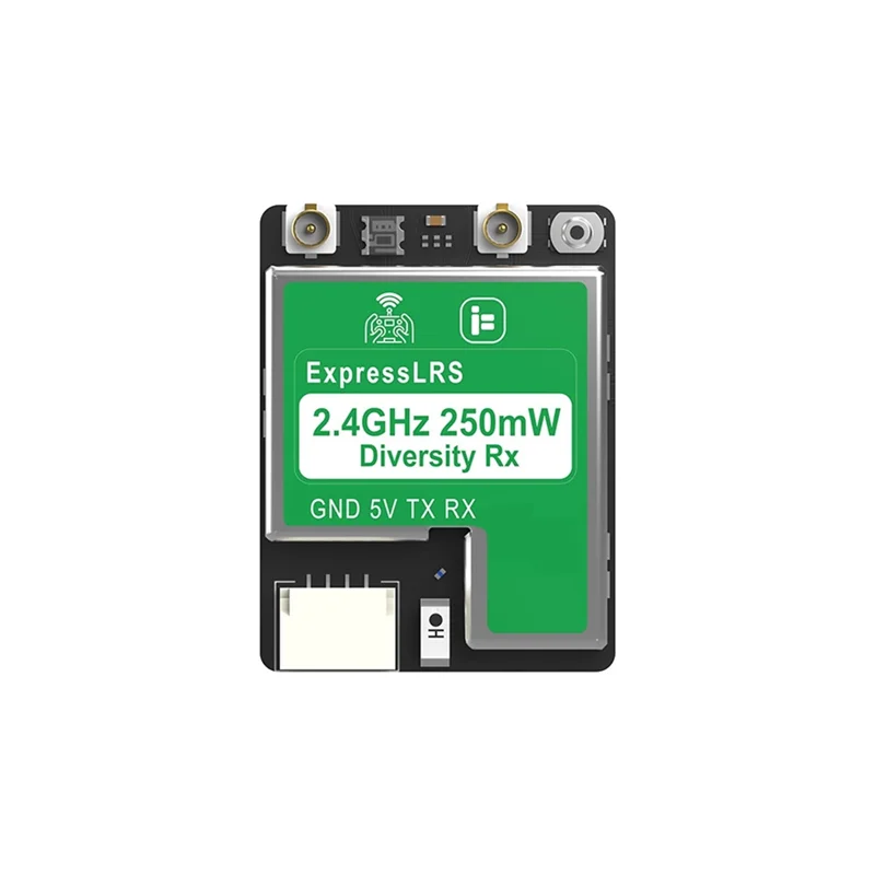 ELRS Diversity Receiver ELRS 2.4Ghz 250Mw True Diversity RX With Dual Antenna For FPV-POS