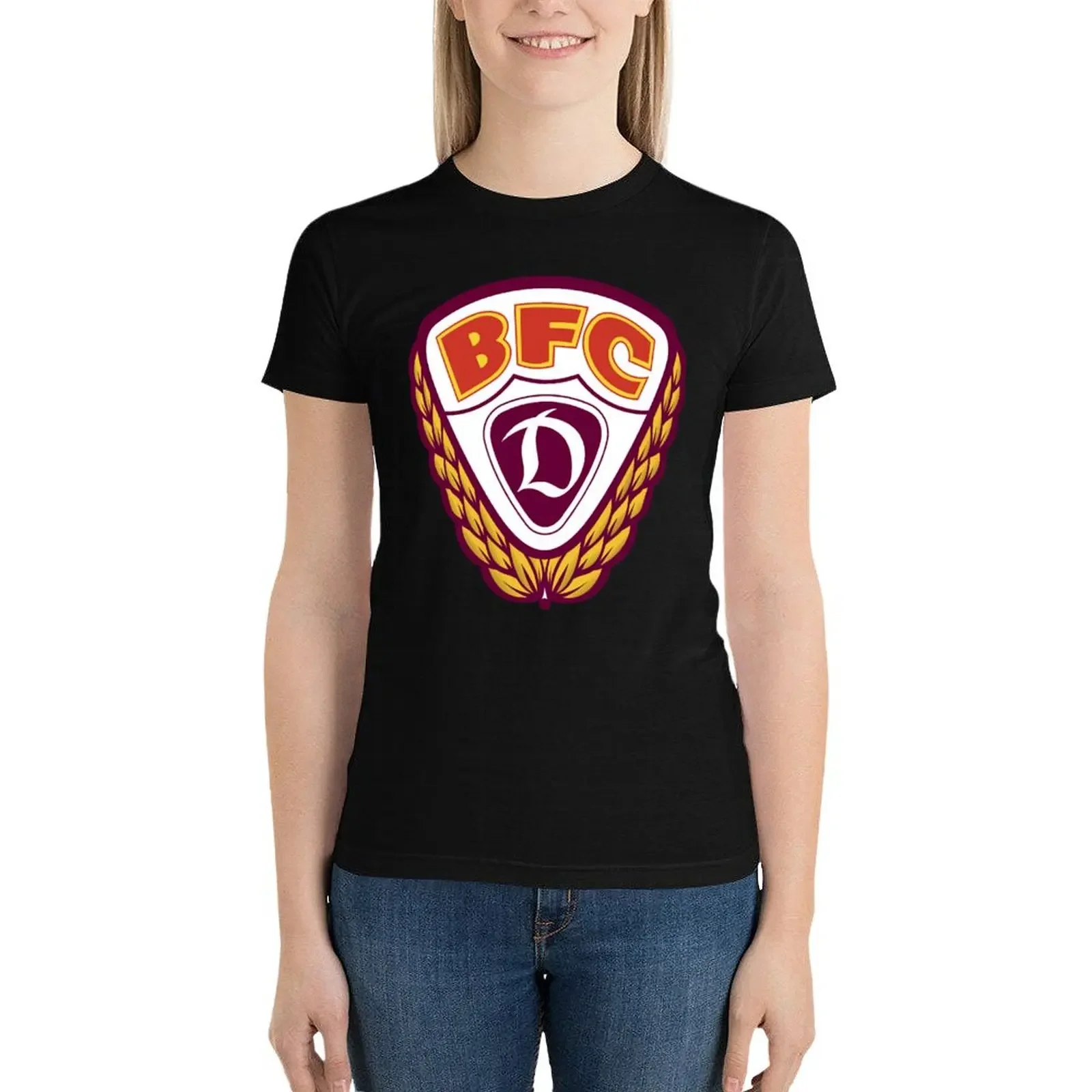 Bfc Dynamo Berlin Design #f85 T-Shirt aesthetic clothes korean fashion Short sleeve tee t-shirt dress for Women long