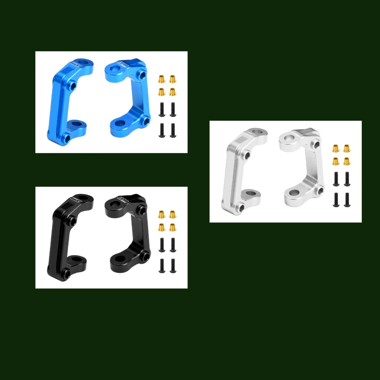 

GPM 7075-T6 Alloy Front C-Hubs For TAMIYA 1/10 DT04 Rc Fighter Nxgen