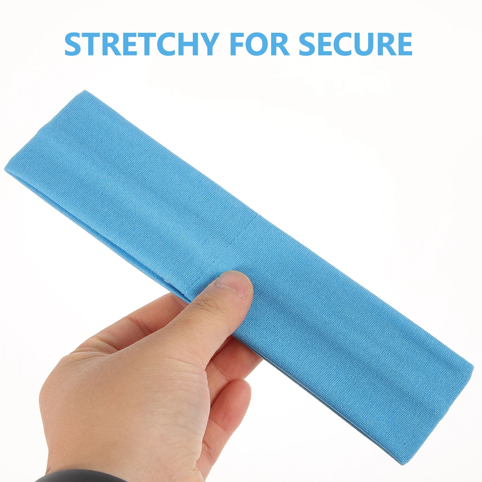 

6Pcs Moisture Wicking Sports Headband for Women Lightweight Soft Head Wrap for Workout Fitness Jogging Active Use