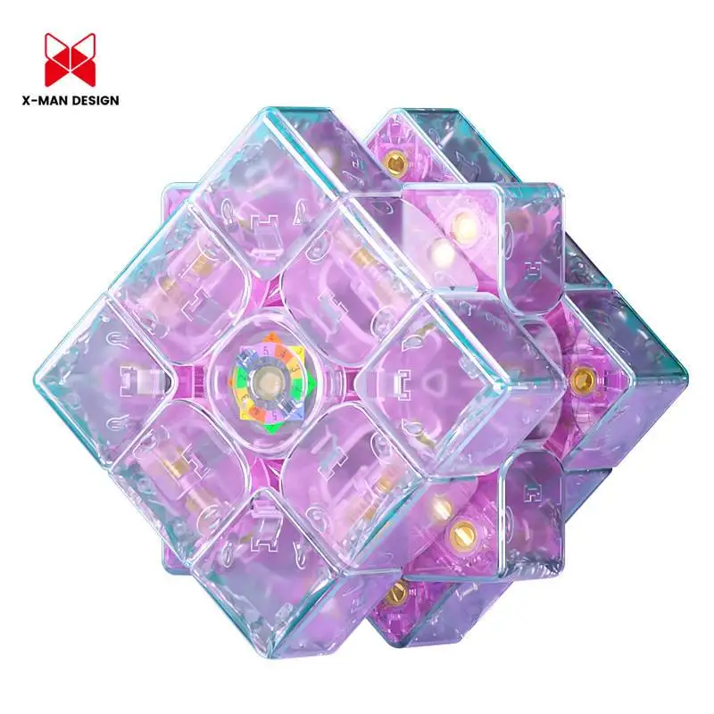 QiYi Magnetic Maglev Cube, Edição Limitada, Coleção Professional, Puzzle Cube, Tornado V3, 3x3, Edição Limitada