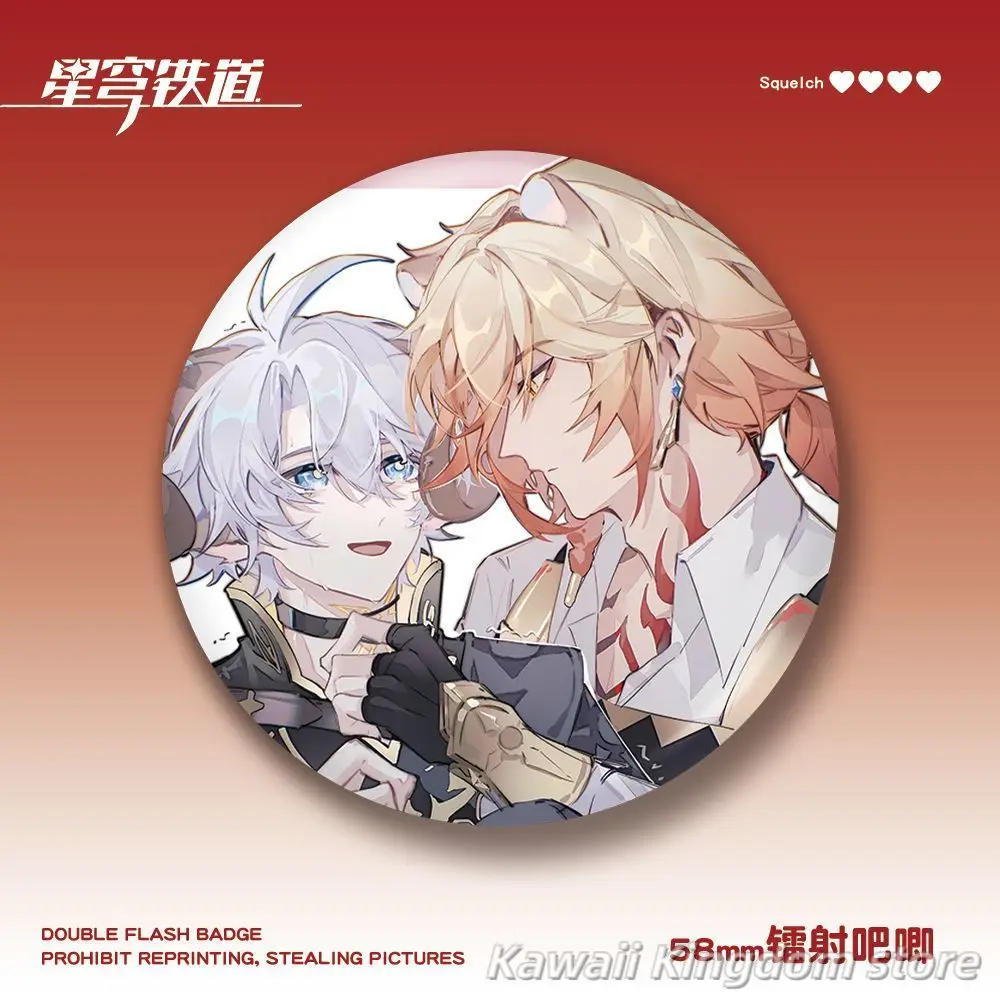 هونكاي: ستار السكك الحديدية Mydei Phainon زر دبوس لطيف أنيمي شخصية الكرتون بروش شارة لحقيبة الظهر اكسسوارات ديكور المشجعين