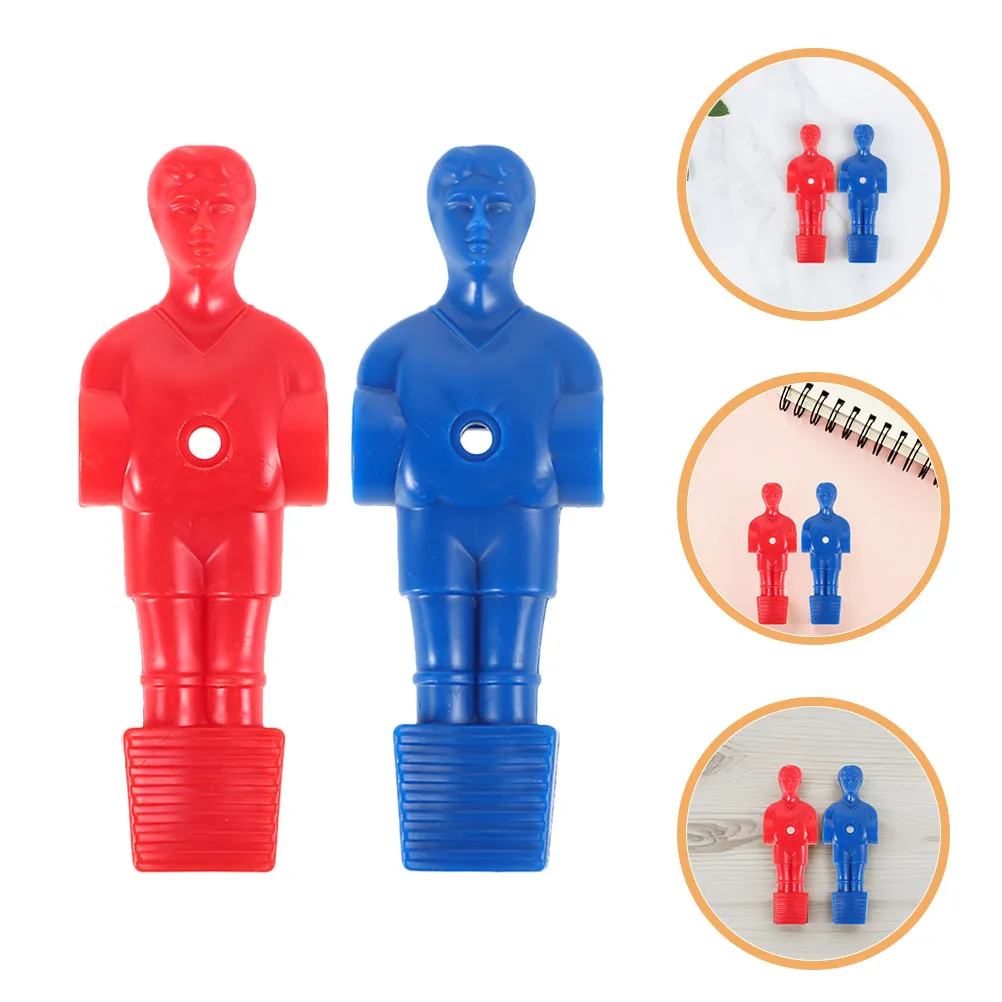 

Набор из 8 фигурок игроков для настольного футбола с руками - улучшенная конструкция для замены деталей, легкий вес, удобное хранение для офиса