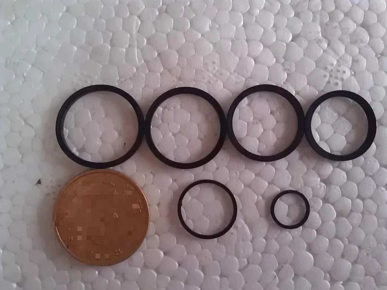 

CD Drive Belt DVD/Car Mounted Machine Belt Ultra Short Transmission Belt Diameter 6mm -28mm 1pcs Auto Parts