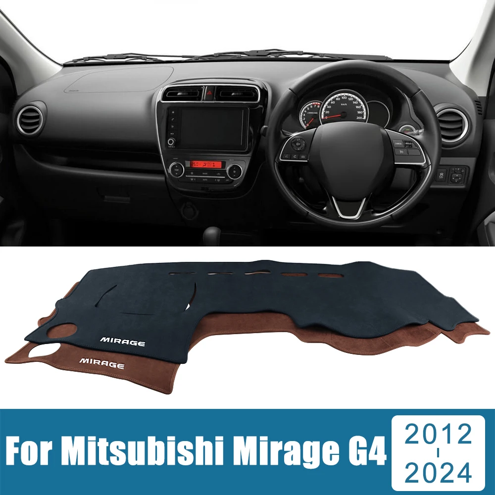 

Car Accessories For Mitsubishi Mirage G4 2012-2019 2020 2021 2022 2023 2024 Dashboard Cover Avoid Light Pad Anti-UV Carpet Mat