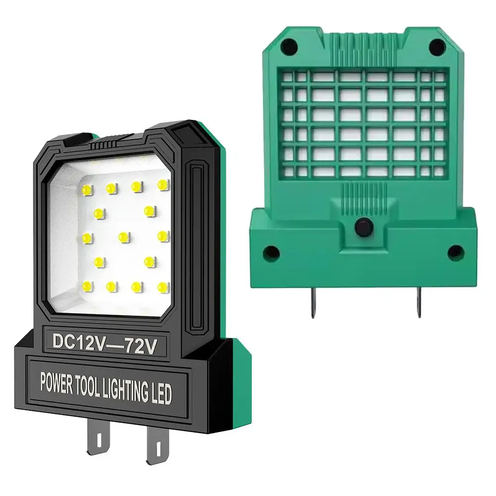 DC 12V-72V Electric Tool Lithium Battery Universal LED Work Light Power Tool Lighting Lamp Outdoor Auto Repair Work Light