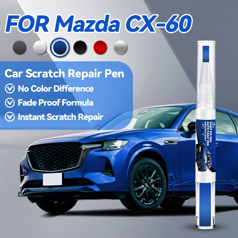 Specialized Automobiles For Mazda CX-60 Car Paint Scratch Repair Body Repair Accessories Black Spray Paint Car Gadgets Car Paint