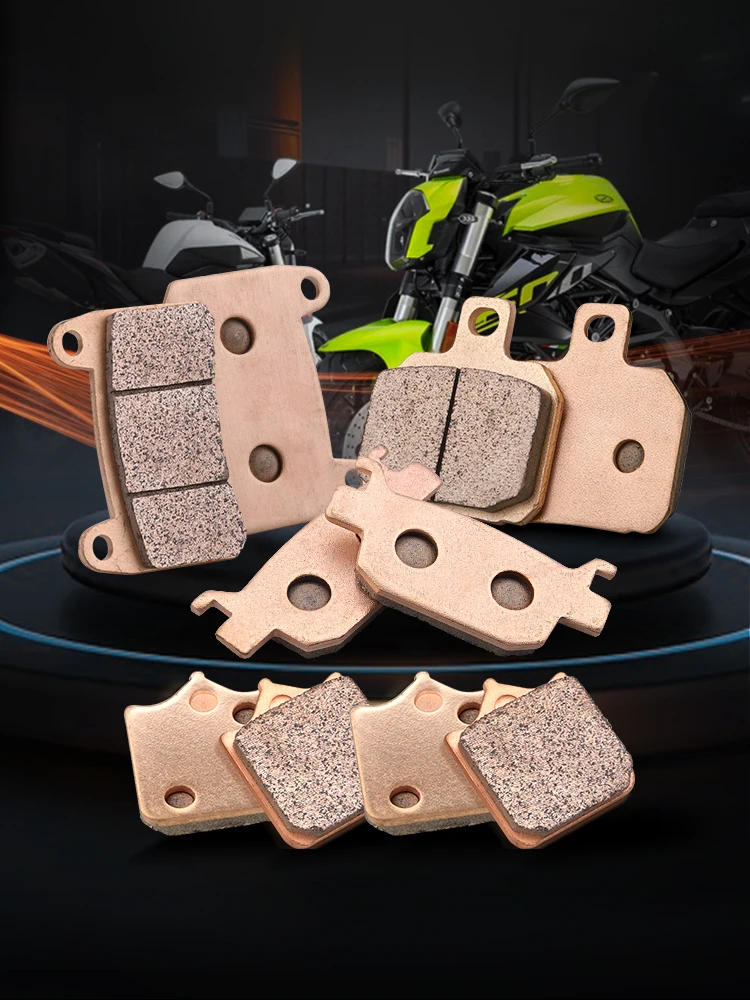 Mrrangt Motorcycle Metal sintering brake pad fit for BJ600GS BJ300GS TRK502 LION500 TNT600 BJ600 BJ300 TNT600I BN600