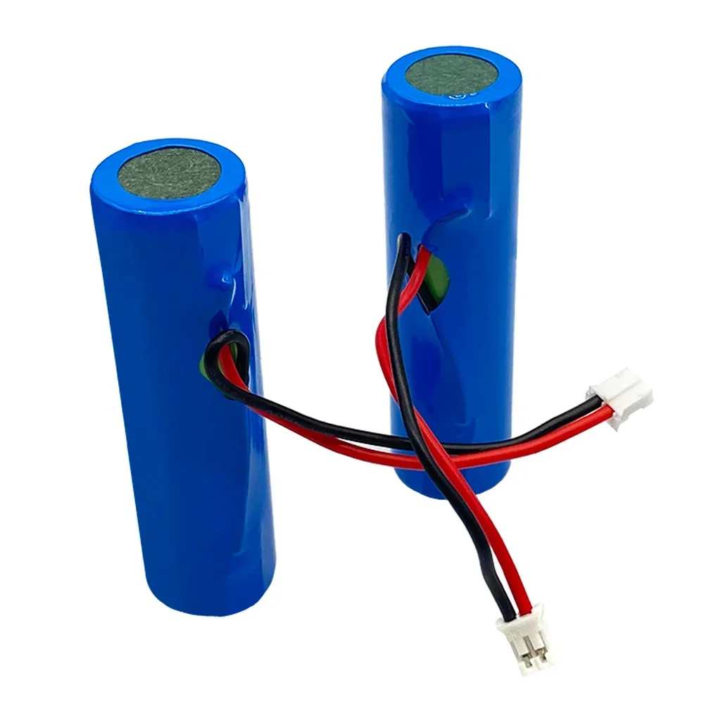 3.7V Li ion rechargeable battery 18650 battery with replacement socket DIY line for emergency lighting