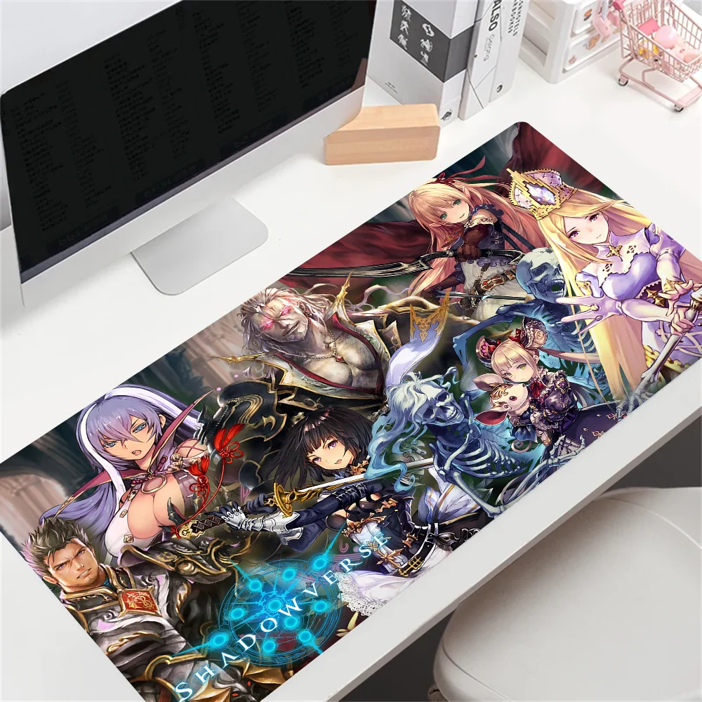 

XXL Size For Big CSGO Game Desktop PC Mousepad Anime Shadowverse New Keyboard Mat Naturally Rubber Game Mousepad Kawaii Desk Mat