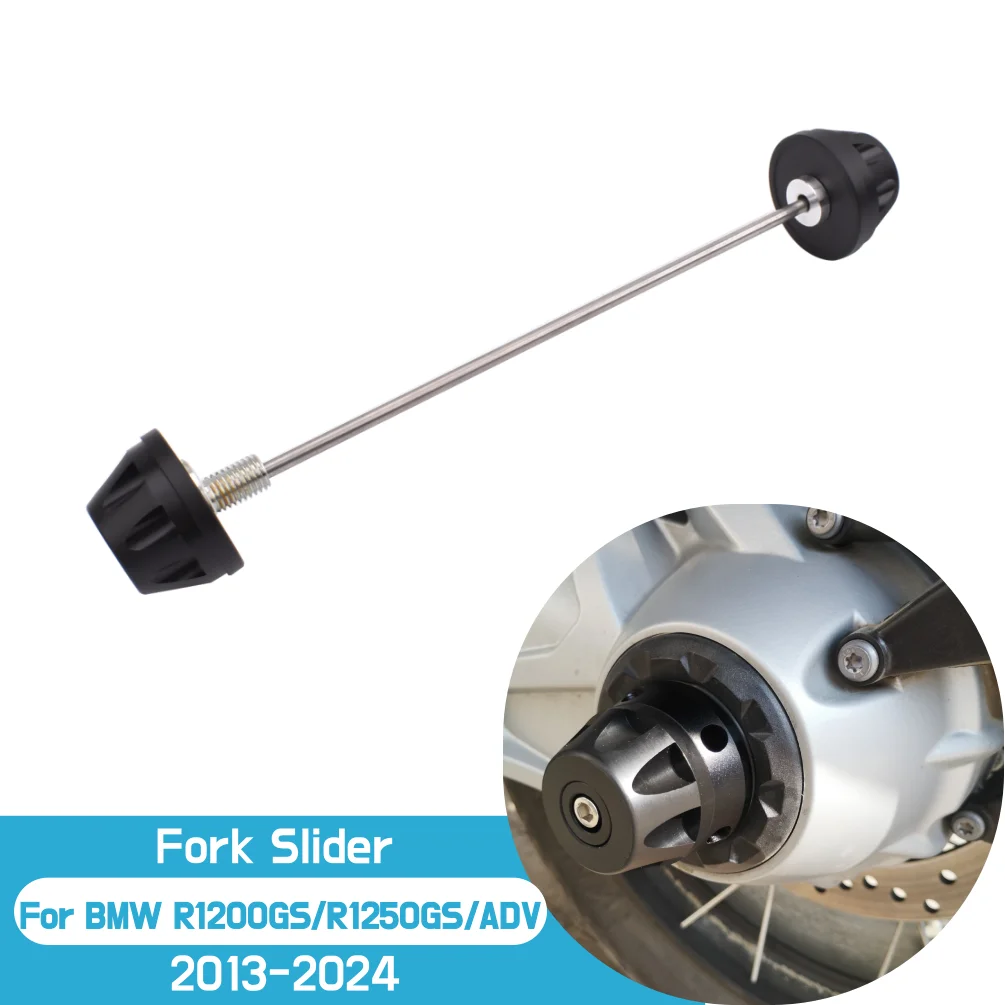 

Для BMW R1200GS Adventure 2013-2018 R1200 GS защита переднего колеса, ось, вилка, слайдер R 1250GS 2019-2024, детали мотоцикла
