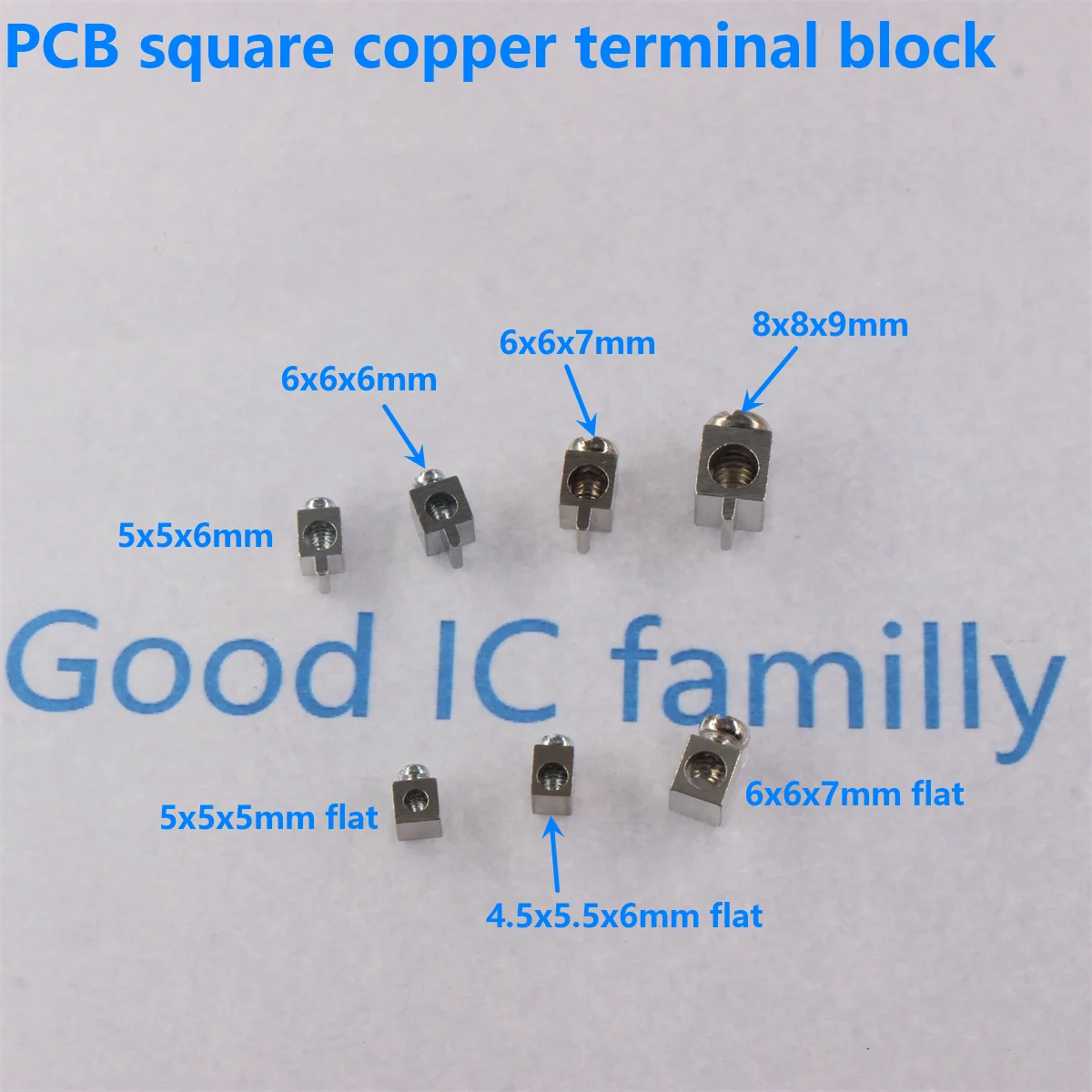 PCB Terminal Block Double Feet Square Copper Terminal High Current 30A Solder Board Drive Power Wire Terminal Connector