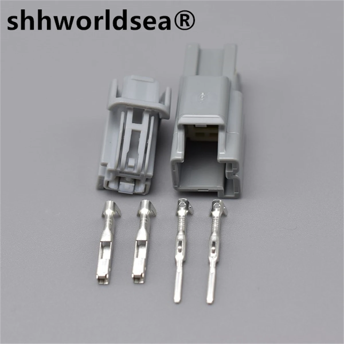 

shhworldsea 2P 7283-6443-40 Car Wire Cable Unsealed Socket 7282-6443-40 Automotive Electrical Connector