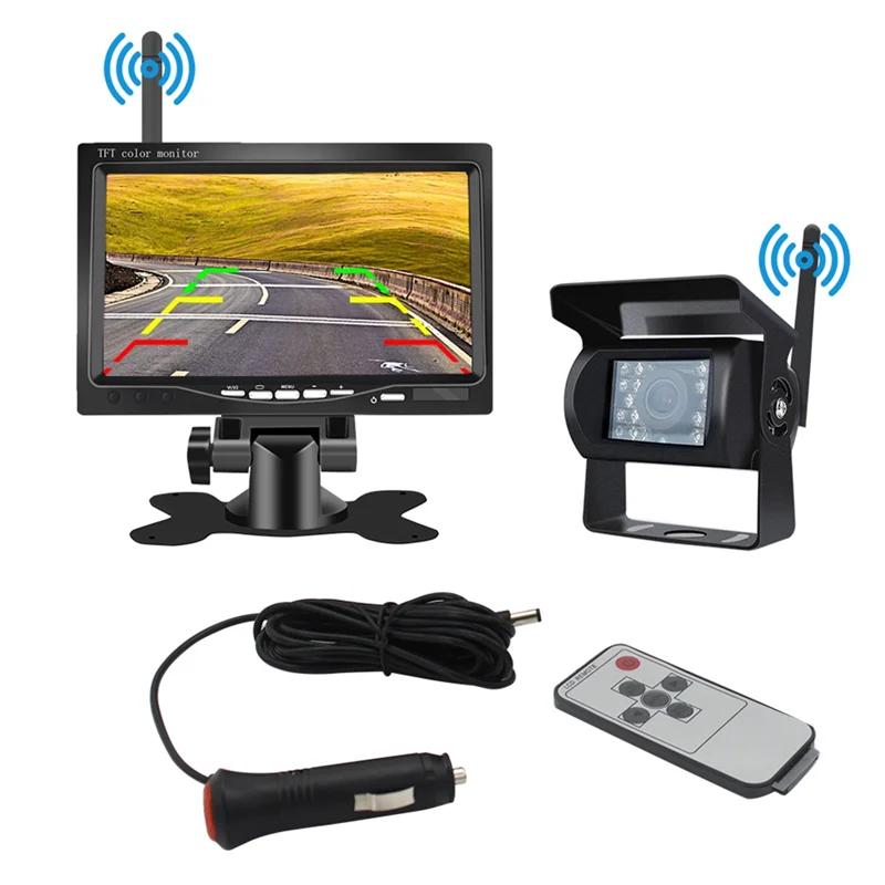 ABHX-7-Inch Reversing Display High-Definition Night Vision Reversing Image Universal Durable