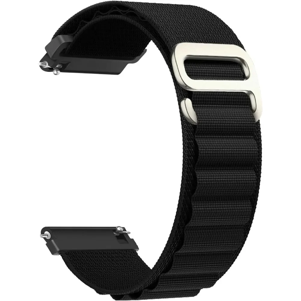 20mm 22mm Armband für Samsung Galaxy Uhr 4 5 6 7 Classic Gear S3 Active 2 Nylon Loop Correa Armband Amazfit GTS 2 3 4 Mini Band