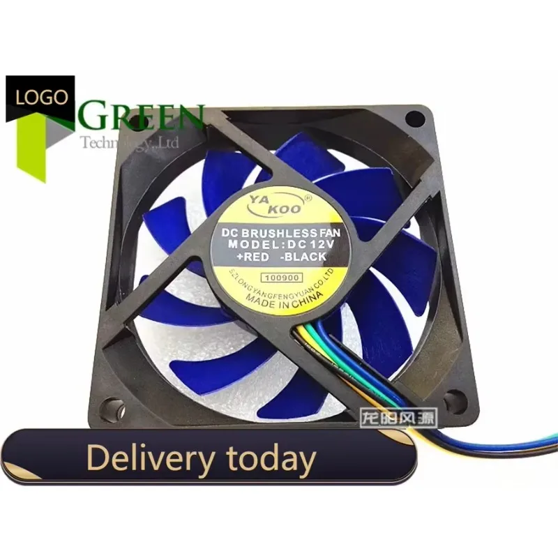 pa  Hydro bearing 7015 70MM 70x70x15mm Graphics card fan CPU Cooling fan 12V 0.15A   with 4pin